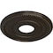 Ekena Millwork Valeriano Ceiling Medallion (Fits Canopies up to 6 1/4"), 12 1/8"OD x 3 5/8"ID x 3/4"P, Stone Hearth CM12VASHF - alternate 3